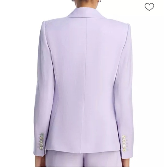 Veronica Beard Soft Lilac Miller Dickey Jacket Size 4 light Purple - Picture 11 of 12